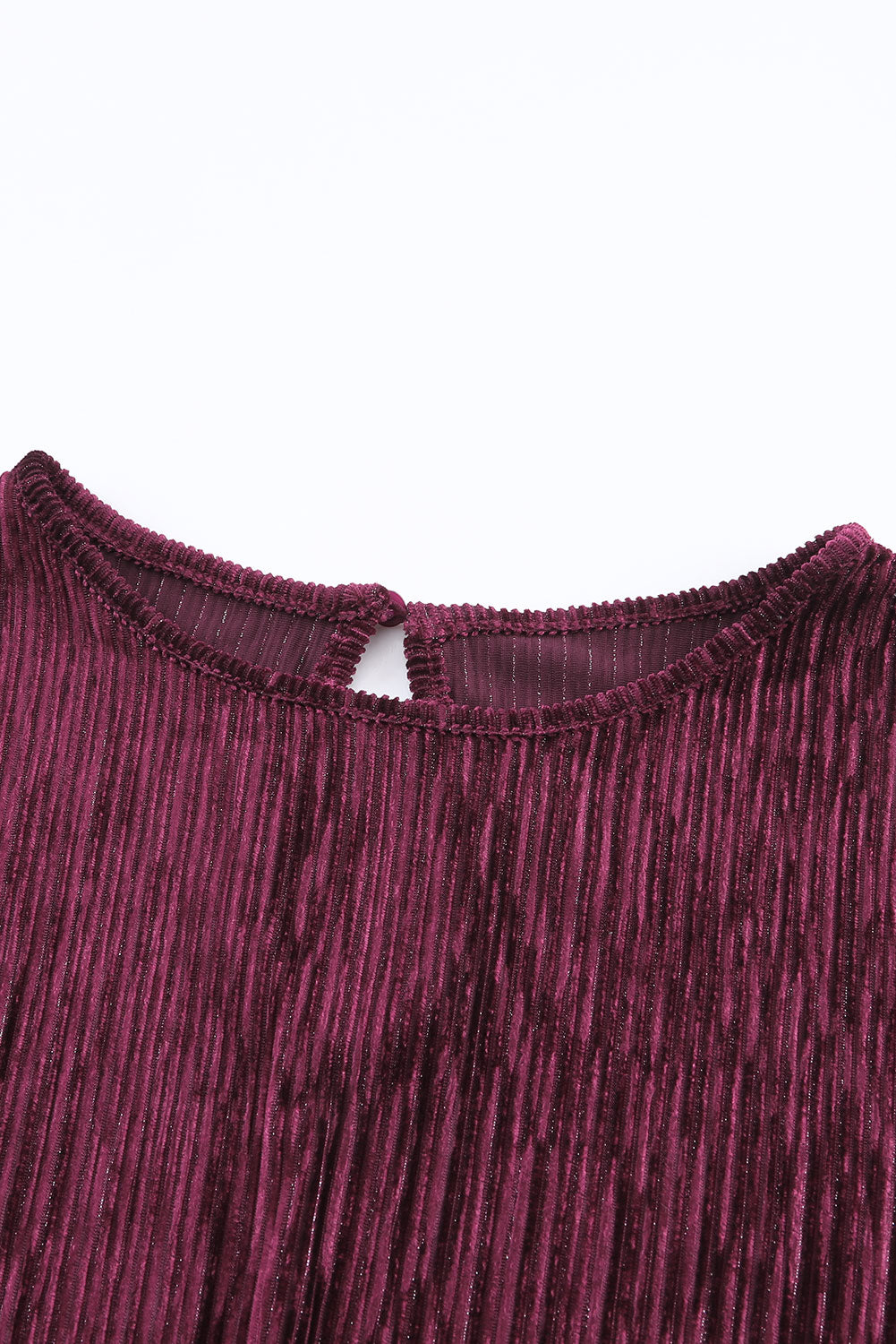 Green Crinkle Velvet Tie Waist Puff Sleeve Mini Dress