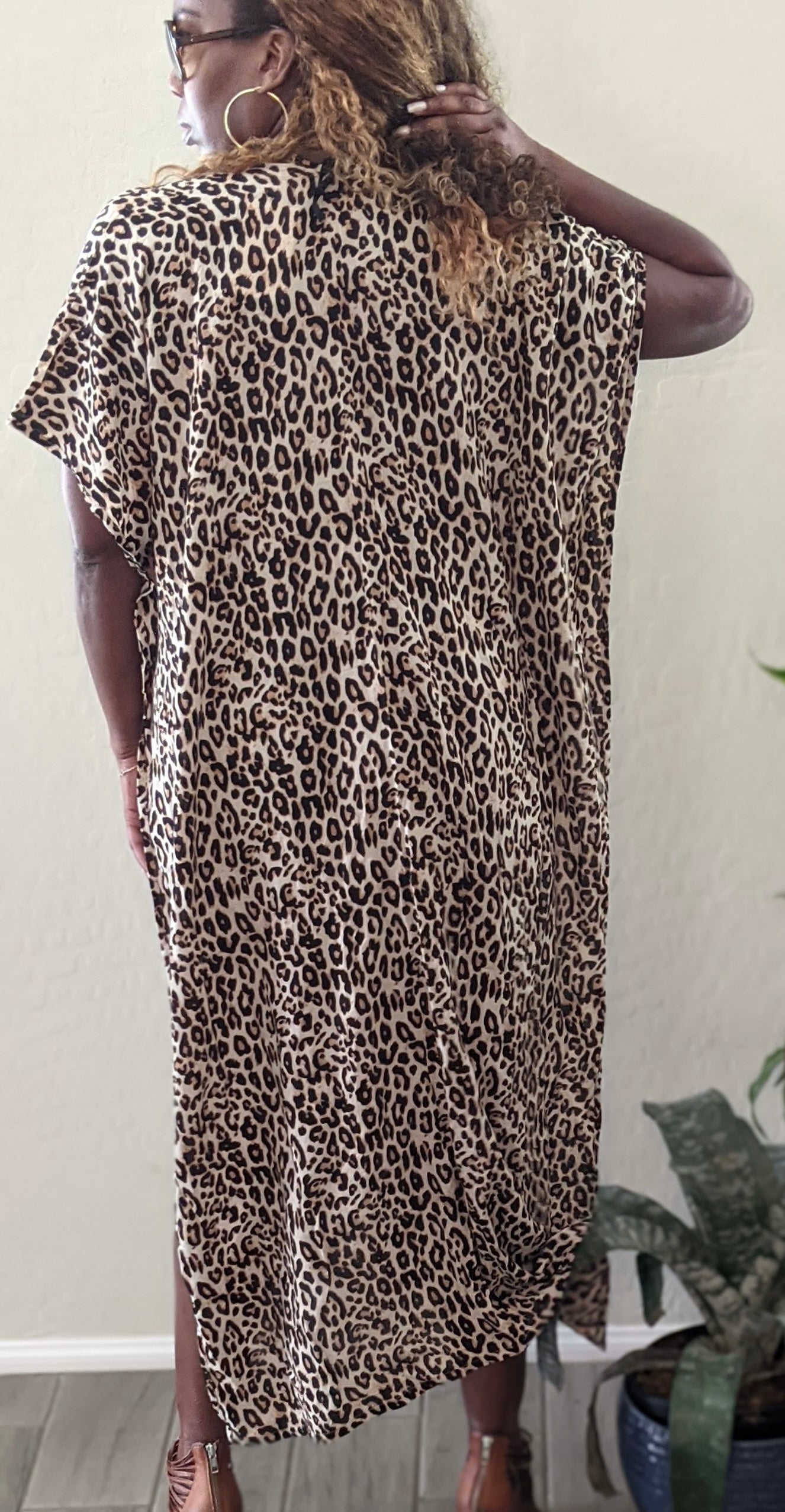NANCY - Loose Fit Kimono with high side slit - EmbraceU2 Kimono Robe